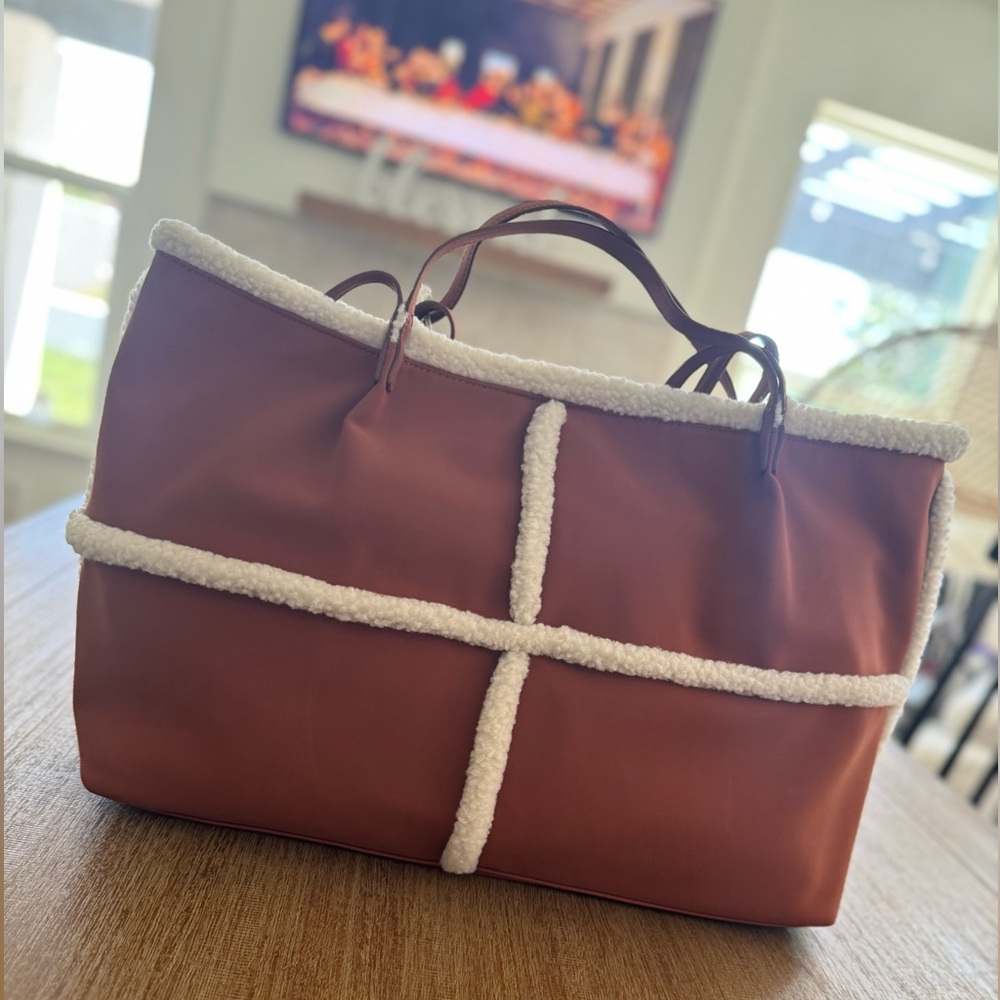 Shapes Craft Tote Handbag - Universal Thread Cognac
